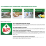 Fairy Sıvı Bulaşık Sabunu 650 Ml Limonlu