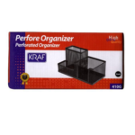 Kraf 410G Kombine Perfore Masa Seti Üçlü Set Siyah Organizer