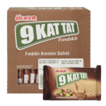 Ülker 9 Kat Tat Gofret Fındık Kremalı 39 Gr 24'lü Ülker 9 Kat Tat Gofret Fındık Kremalı 39 Gr 24'lü