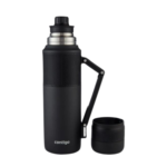 Contigo Thermal Bardaklı Çelik Termos 1,2 Lt Siyah