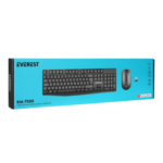 Everest KM 7500 Kablosuz Q Klavye + Mouse Seti Siyah Everest KM 7500 Kablosuz Q Klavye + Mouse Seti Siyah
