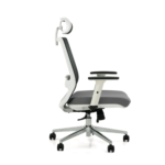 Timob Quadro Ortopedik Çalışma Koltuğu Beyaz Gri Timob Quadro Ortopedik Çalışma Koltuğu Beyaz Gri