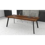 Timob Fly Toplantı Masası 160X90 Barok Ceviz