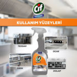 Cif Pro Yağ Çözücü Sprey 750 Ml U-Pro