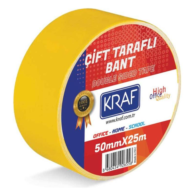 Kraf Çift Taraflı Bant 50x25