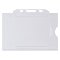 Sarff Kart Kabı Çift Hazneli Şeffaf 25'li Paket