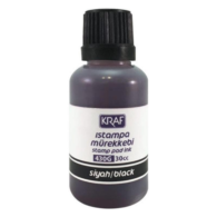 Kraf Istampa Mürekkebi 30 cc Siyah