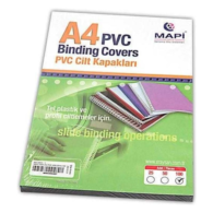 Mapi Pvc A4 Opak 160 Micron Cilt Kapağı Mavi 100'lü Mapi Pvc A4 Opak 160 Micron Cilt Kapağı Mavi 100'lü