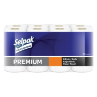 Selpak Professional Premium Rulo Kağıt Havlu 8'li Selpak Professional Premium Rulo Kağıt Havlu 8'li