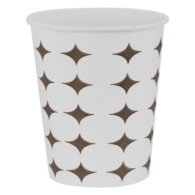 Yıldız Desenli Karton Bardak 7 Oz 50 Adet