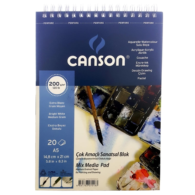 Canson Finface 200A520US Resim Blok A5 200 gr/m2 20 Yaprak Canson Finface 200A520US Resim Blok A5 200 gr/m2 20 Yaprak