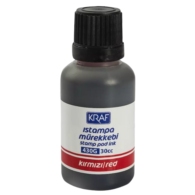 Kraf Istampa Mürekkebi 30 cc Kırmızı