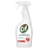 Cif Ultra Hijyen Her Yer Çamaşır Suyu Katkılı Sprey 750 ml Cif Ultra Hijyen Her Yer Çamaşır Suyu Katkılı Sprey 750 ml