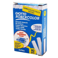Robercolor 10'lu Beyaz Renk Tebeşir Robercolor 10'lu Beyaz Renk Tebeşir