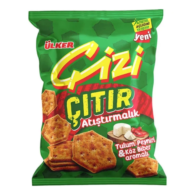 Ülker Çizi Çıtır Tulum Peynir ve Köz Biber Aromalı Kraker 40 Gr 20'li