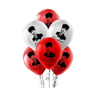 Buket Atatürk Balon Pastel 100'lü