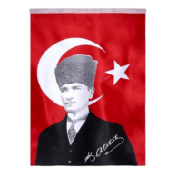 Atatürk Türk Bayrağı 70X105 Atatürk Türk Bayrağı 70X105