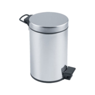 Krom Pedallı Çöp Kovası 12 Lt Krom Pedallı Çöp Kovası 12 Lt