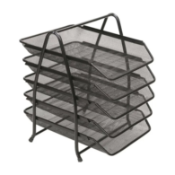 Mas Bion 9308 Perfore Evrak Rafı 5'li Siyah