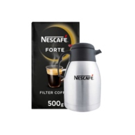 Nescafe Forte Filtre Kahve 500 Gr + Nescafe Çelik Termos 1,5 Lt Hediyeli Nescafe Forte Filtre Kahve 500 Gr + Nescafe Çelik Termos 1,5 Lt Hediyeli