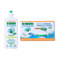 U Green Clean Bulaşık Deterjanı 730 Ml + U Green Clean Bulaşık Makinası Tableti 30'lu U Green Clean Bulaşık Deterjanı 730 Ml + U Green Clean Bulaşık Makinası Tableti 30'lu