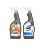 Cif Pro Yağ Çözücü Sprey 750 Ml + Domestos Profesyonel Yüzey Dezenfektanı 750 Ml