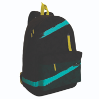 Faber Castell Sırt Çantası Basic 1 Siyah Turkuaz 190136