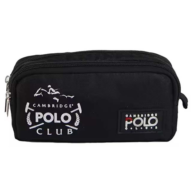 Cambridge Polo Club Urban Kalem Çantası İki Bölme Siyah Cambridge Polo Club Urban Kalem Çantası İki Bölme Siyah