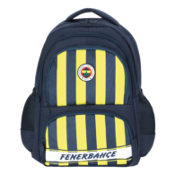 Me Çanta Fenerbahçe Nakış Detaylı Çubuklu Okul Çantası 25739