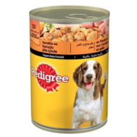 Pedigree Yetişkin Köpek Maması 400Gr Konserve Tavuklu vve Havuçlu