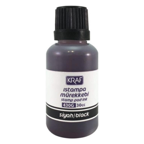Kraf Istampa Mürekkebi 30 cc Siyah Kraf Istampa Mürekkebi 30 cc Siyah