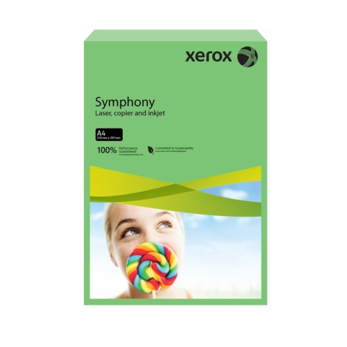 Xerox Symphony A4 Fotokopi Kağıdı 80 Gr Açık Yeşil 500 Sayfa Xerox Symphony A4 Fotokopi Kağıdı 80 Gr Açık Yeşil 500 Sayfa