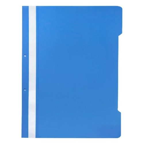 Kraf Plastik Telli Dosya Mavi 50'li Paket