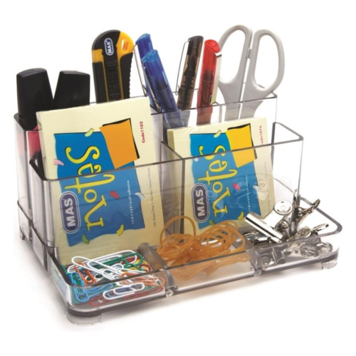 Mas 810 Masaüstü Organizer Şeffaf Mas 810 Masaüstü Organizer Şeffaf
