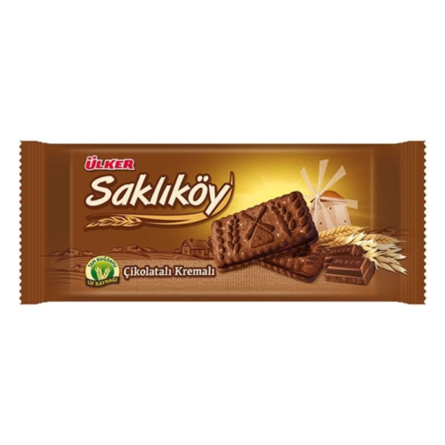 Ülker Saklıköy Çikolatalı Kremalı Bisküvi 87 Gr 24'lü Ülker Saklıköy Çikolatalı Kremalı Bisküvi 87 Gr 24'lü