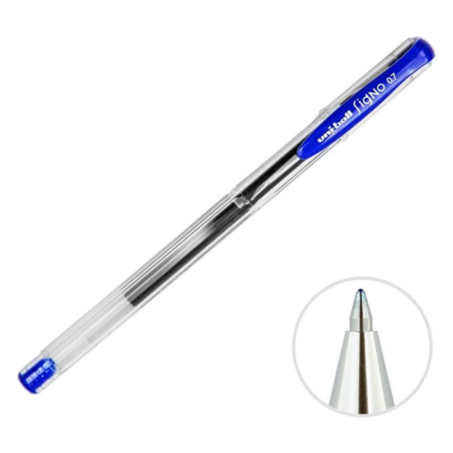 Uni-Ball UM-100 Jel Kalem 0.7 mm Mavi Uni-Ball UM-100 Jel Kalem 0.7 mm Mavi