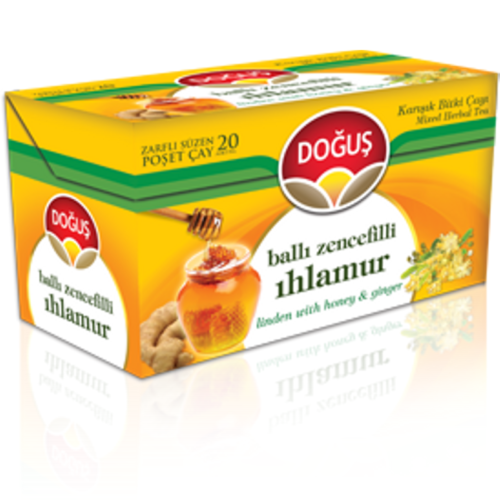 Doğuş Bitki Çayı Ihlamur Ballı Zencefilli 20'li Doğuş Bitki Çayı Ihlamur Ballı Zencefilli 20'li