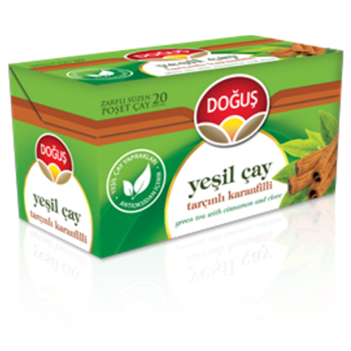 Doğuş Yeşil Çay Tarçın Karanfil 20'li Doğuş Yeşil Çay Tarçın Karanfil 20'li