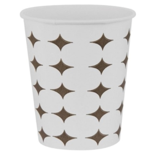 Metrosan Yıldız Desenli Karton Bardak 6,5 Oz 50'li Metrosan Yıldız Desenli Karton Bardak 6,5 Oz 50'li