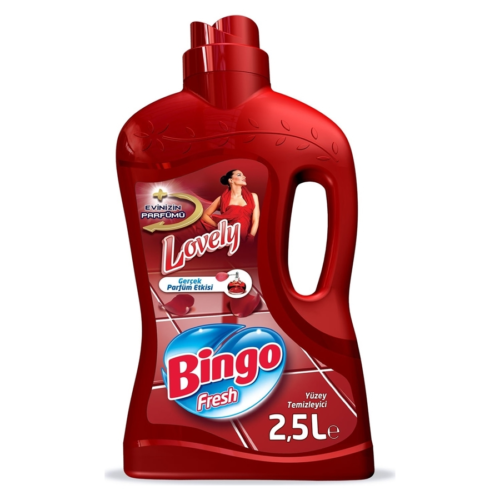 Bingo Lovely Yüzey Temizleyici 2,5 lt Bingo Lovely Yüzey Temizleyici 2,5 lt