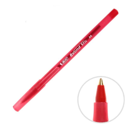 Bic Round Stic Tükenmez Kalem Kırmızı 60'lı Bic Round Stic Tükenmez Kalem Kırmızı 60'lı