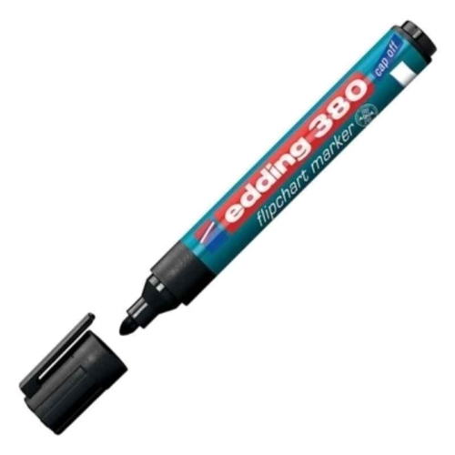 Edding 380 Flipchart Kalem Siyah Edding 380 Flipchart Kalem Siyah