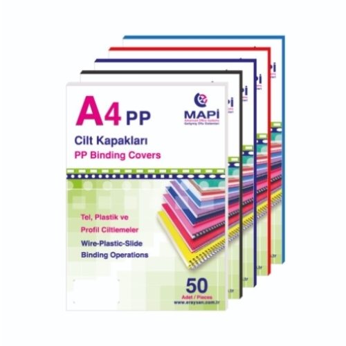 Mapi Mapibind 2042503 Pvc Kapak A4 450 Mic. Kırmızı Mapi Mapibind 2042503 Pvc Kapak A4 450 Mic. Kırmızı