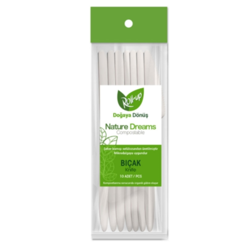Roll-Up Kullan-At Nature Dreams Şeker Kamışı Bıçak 10'lu Roll-Up Kullan-At Nature Dreams Şeker Kamışı Bıçak 10'lu