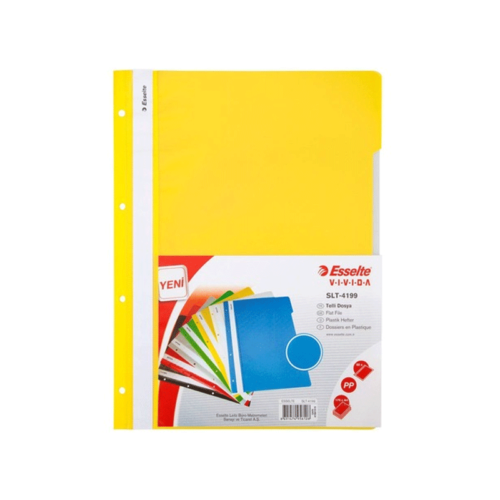 Esselte 4199 50'li Paket Sarı Telli Dosya