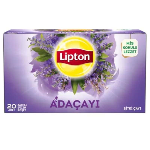 Lipton Bardak Poşet Bitki Çayı Adaçayı 20'li Lipton Bardak Poşet Bitki Çayı Adaçayı 20'li