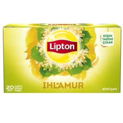 Lipton Bardak Poşet Bitki Çayı Ihlamur 20'li Lipton Bardak Poşet Bitki Çayı Ihlamur 20'li