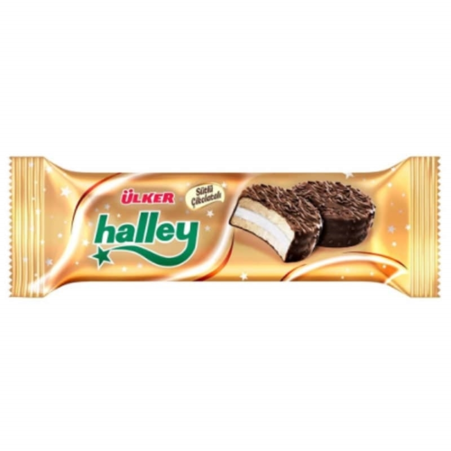 Ülker Halley Mini Bisküvi 66 Gr 24'lü Ülker Halley Mini Bisküvi 66 Gr 24'lü