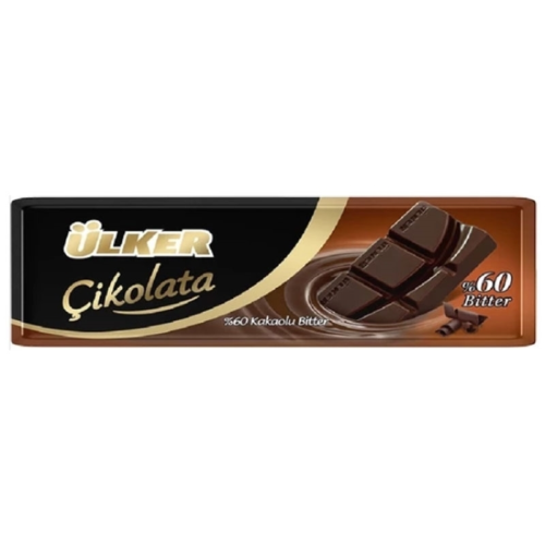 Ülker Bitter Baton Çikolata 32 Gr 12'li Ülker Bitter Baton Çikolata 32 Gr 12'li