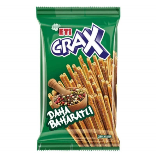 Eti Crax Baharatlı Çubuk Kraker 50 gr 20'li